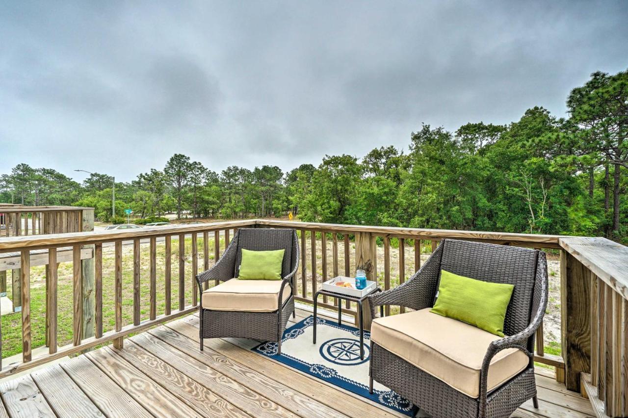 Modern Coastal Condo With Patio 1 Mi To Beaches! Carolina Beach Εξωτερικό φωτογραφία